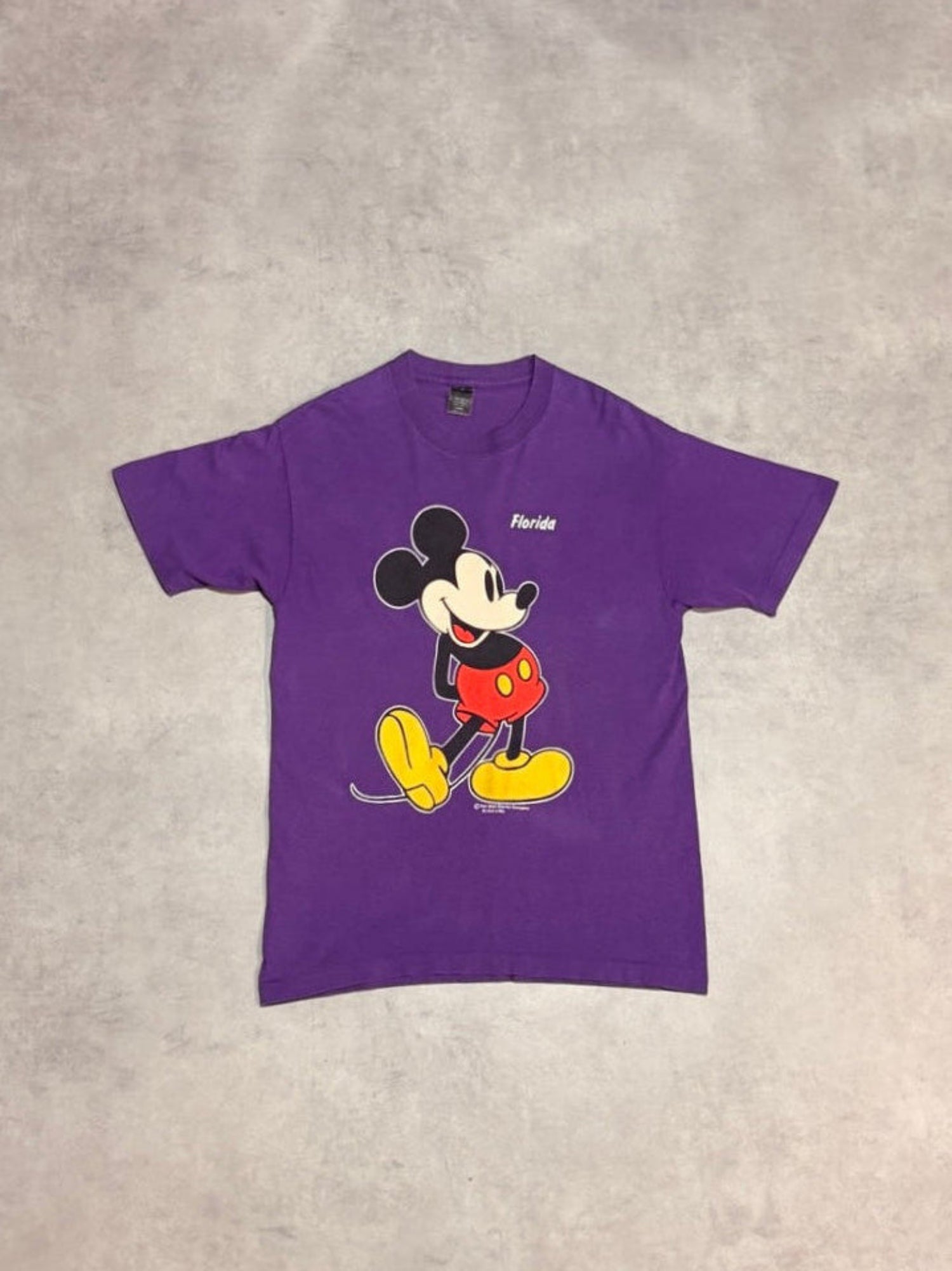 80's~90's DISNEY「Mickey」USA製 キャラクターTシャツ