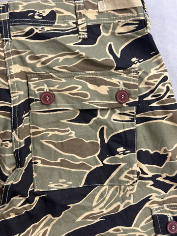 00's GOLD TIGER STRIPE TROUSER「Reissue」カーゴパンツ