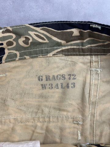 00's GOLD TIGER STRIPE TROUSER「Reissue」カーゴパンツ
