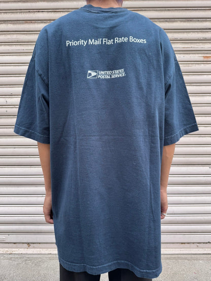 00's USPS「MAIL FLAT RATE BOX」企業Tシャツ