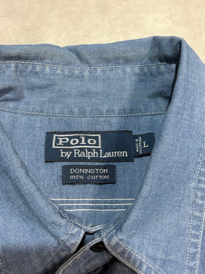 90's POLO BY RALPH LAUREN「DONINGTON」デニムシャツ