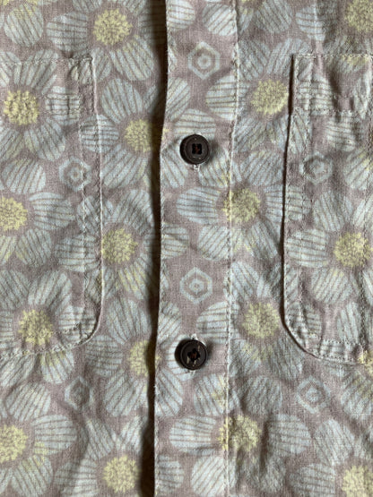 20's PATAGONIA「Back Step Shirt」総柄シャツ