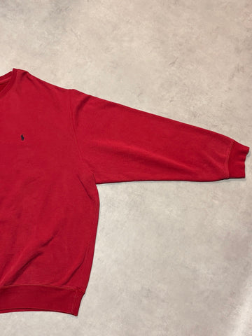 90's POLO BY RALPH LAUREN「北マリアナ諸島製」ワンポイントスウェット