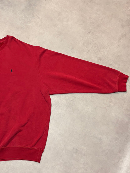 90's POLO BY RALPH LAUREN「北マリアナ諸島製」ワンポイントスウェット