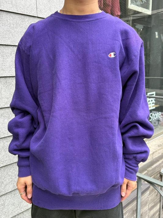 90's Champion「Reverse Weave」ワンポイントスウェット