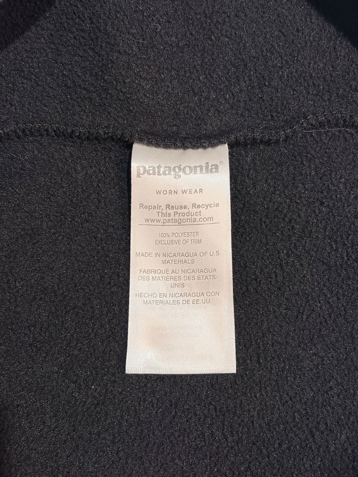 10's PATAGONIA「Synchila Snap-T」フリースプルオーバー