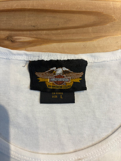 00's Harley-Davidson 「100周年ロゴ」USA製 タンクトップ