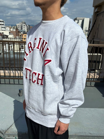 90's CHAMPION「VIRGINIA TECH」Reverse Weave USA製 カレッジスウェット