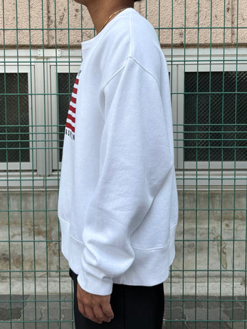 00's RALPH LAUREN「POLO JEANS CO.」星条旗　ロゴスウェット
