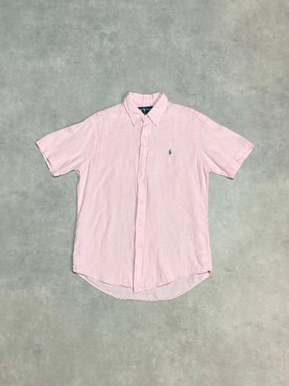 RALPH LAUREN「Custom Fit」リネンシャツ