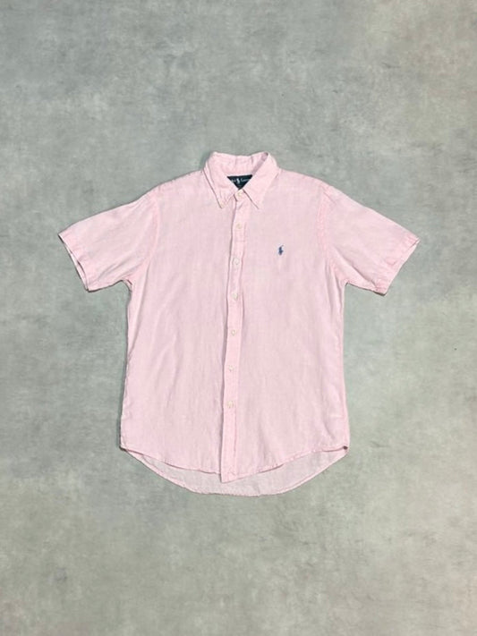 RALPH LAUREN「Custom Fit」リネンシャツ