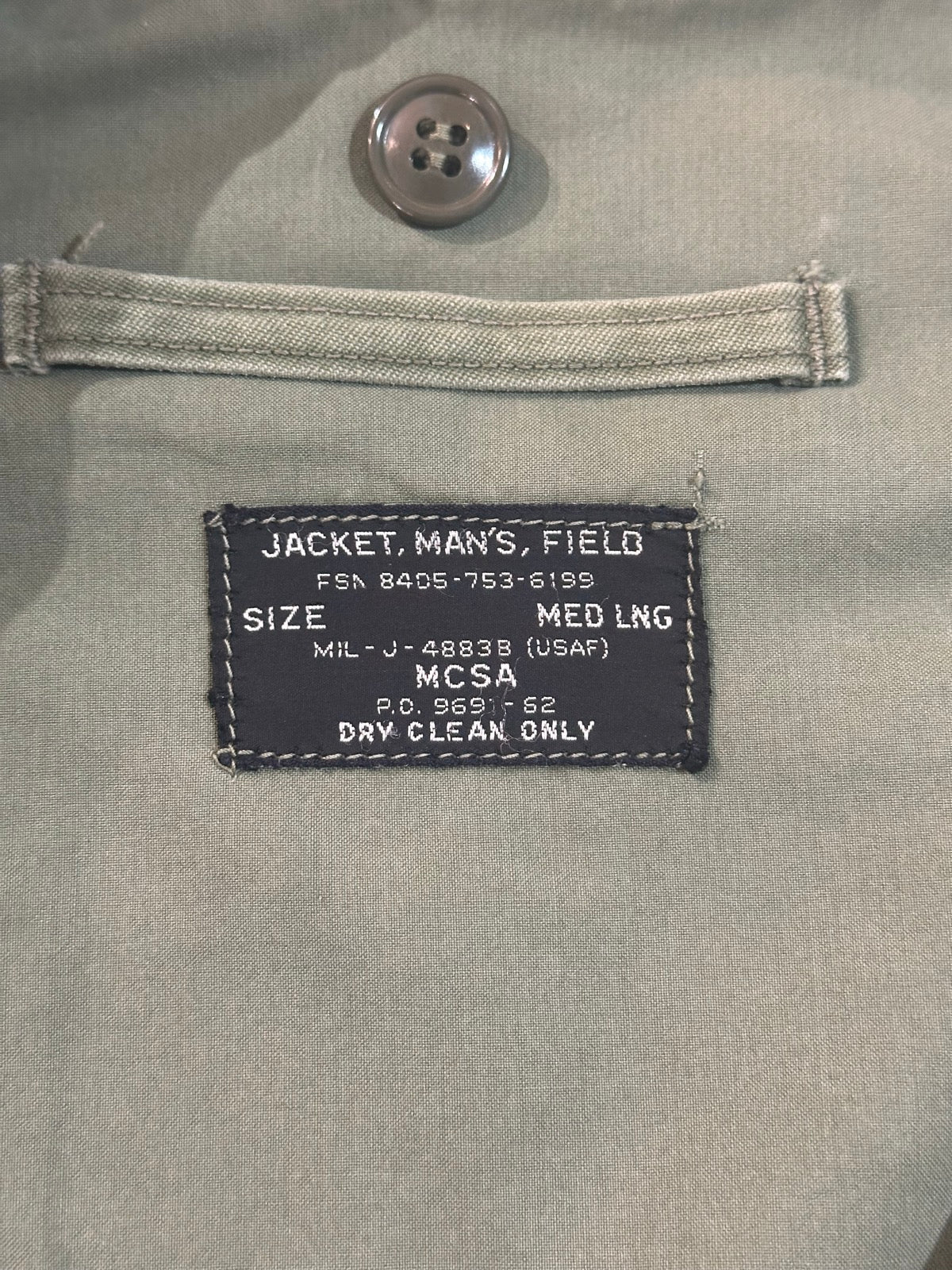 60’s U.S.AIR FORCE「C-1」ユーティリティジャケット　