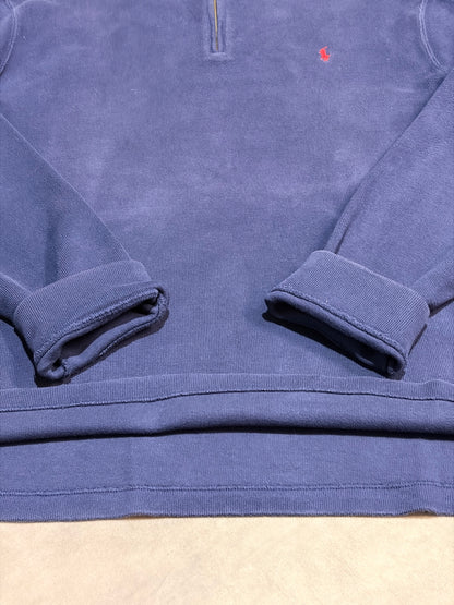 90's~00's POLO BY RALPH LAUREN「北マリアナ諸島製」ハーフジップニット