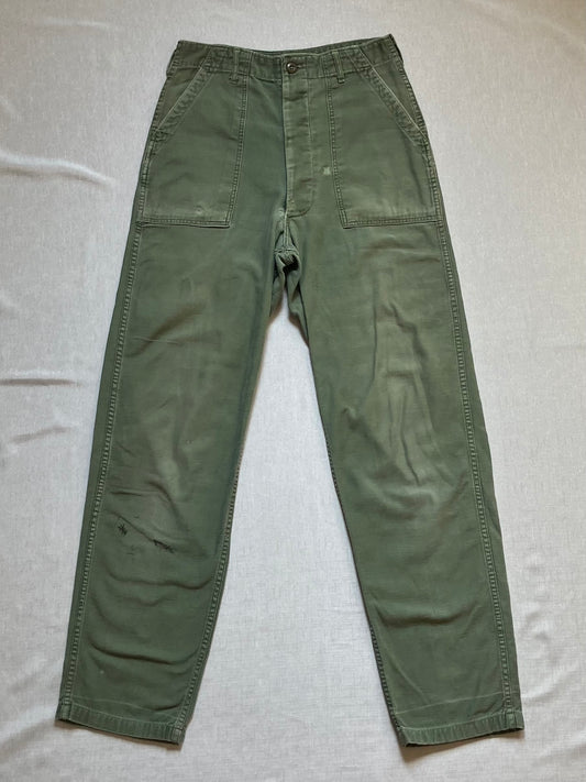 60~70's U.S. ARMY OG-107 「UTILITY PANTS」ベイカーパンツ