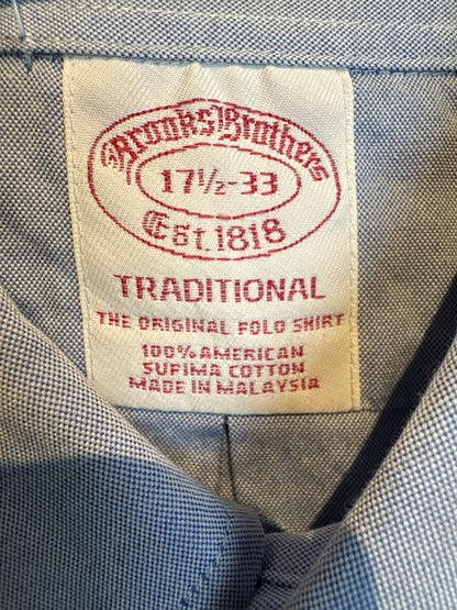 10's Brooks Brothers「Traditional fit」ボタンダウンシャツ