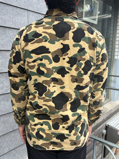 90's「Woolrich」ダックハンターカモ USA製 シャツ