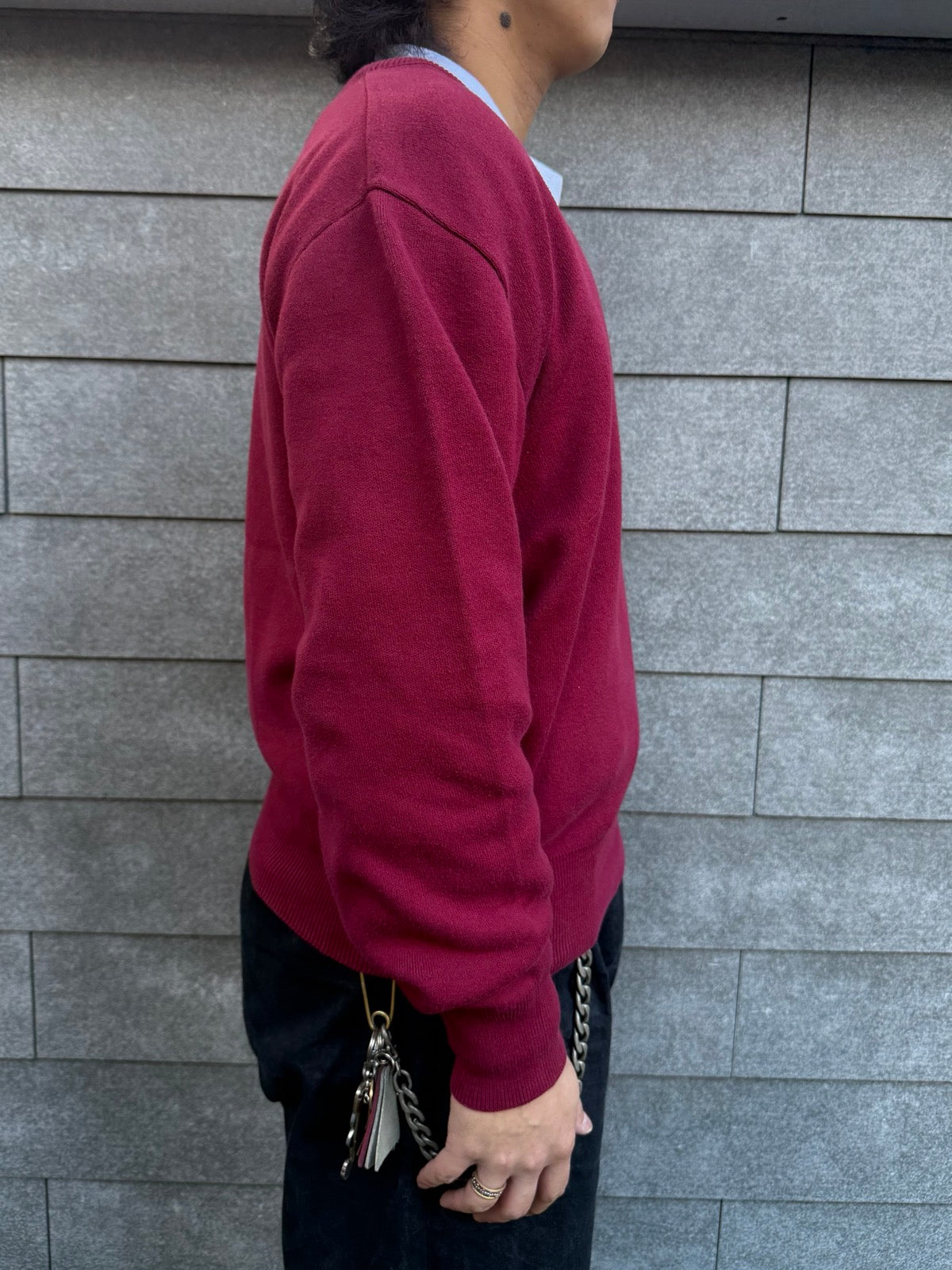 90's「Christian Dior」USA製 チルデンニット