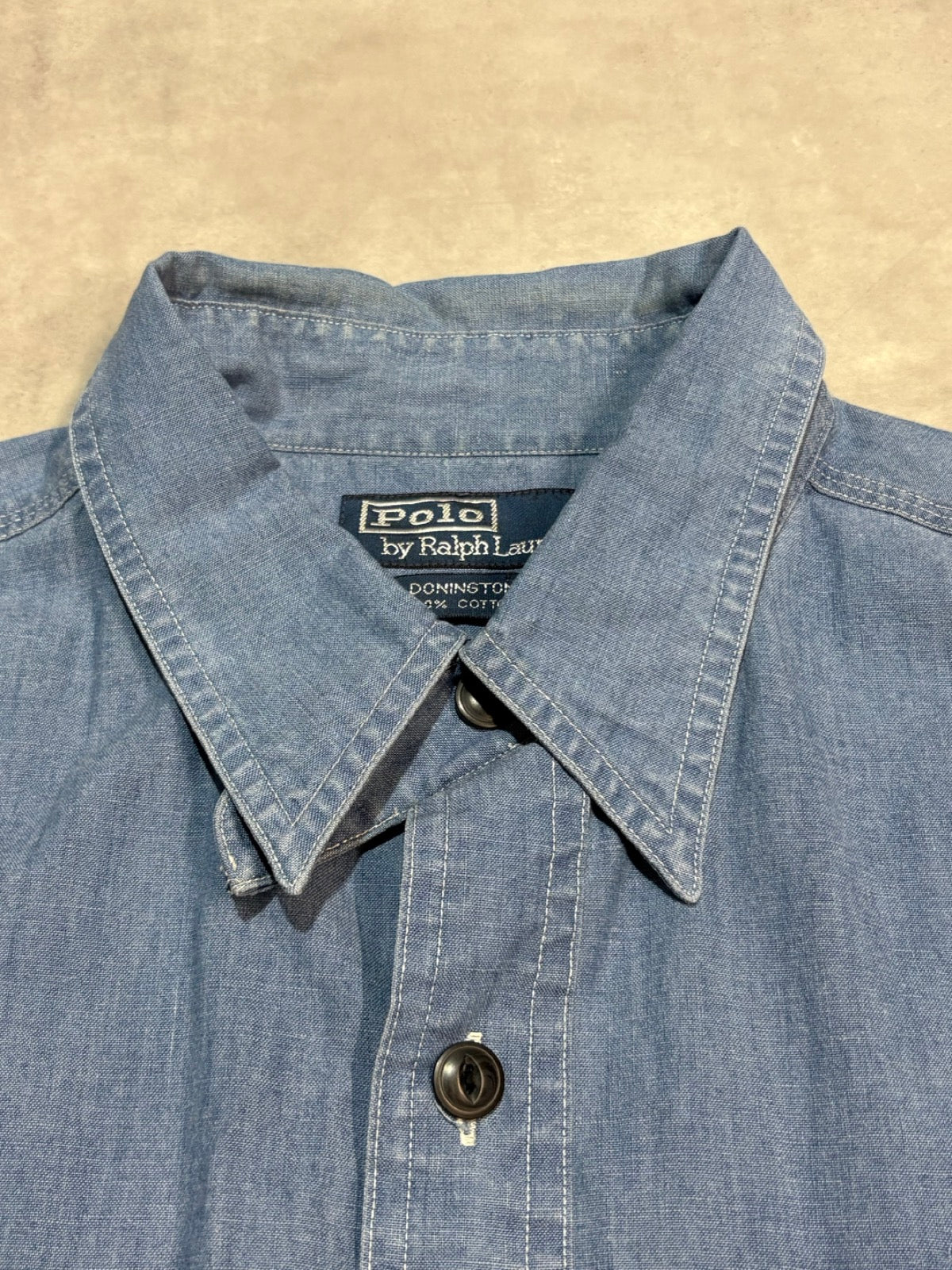90's POLO BY RALPH LAUREN「DONINGTON」デニムシャツ – FUJI STORE