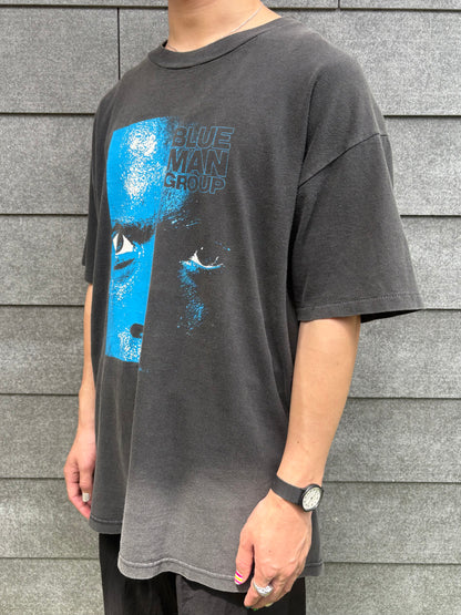 90's「BLUE MAN GROUP」グラフィックTシャツ