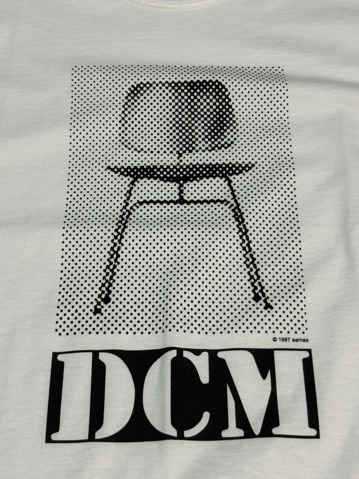 90's EAMES「DCM」DEADSTOCK アートTシャツ