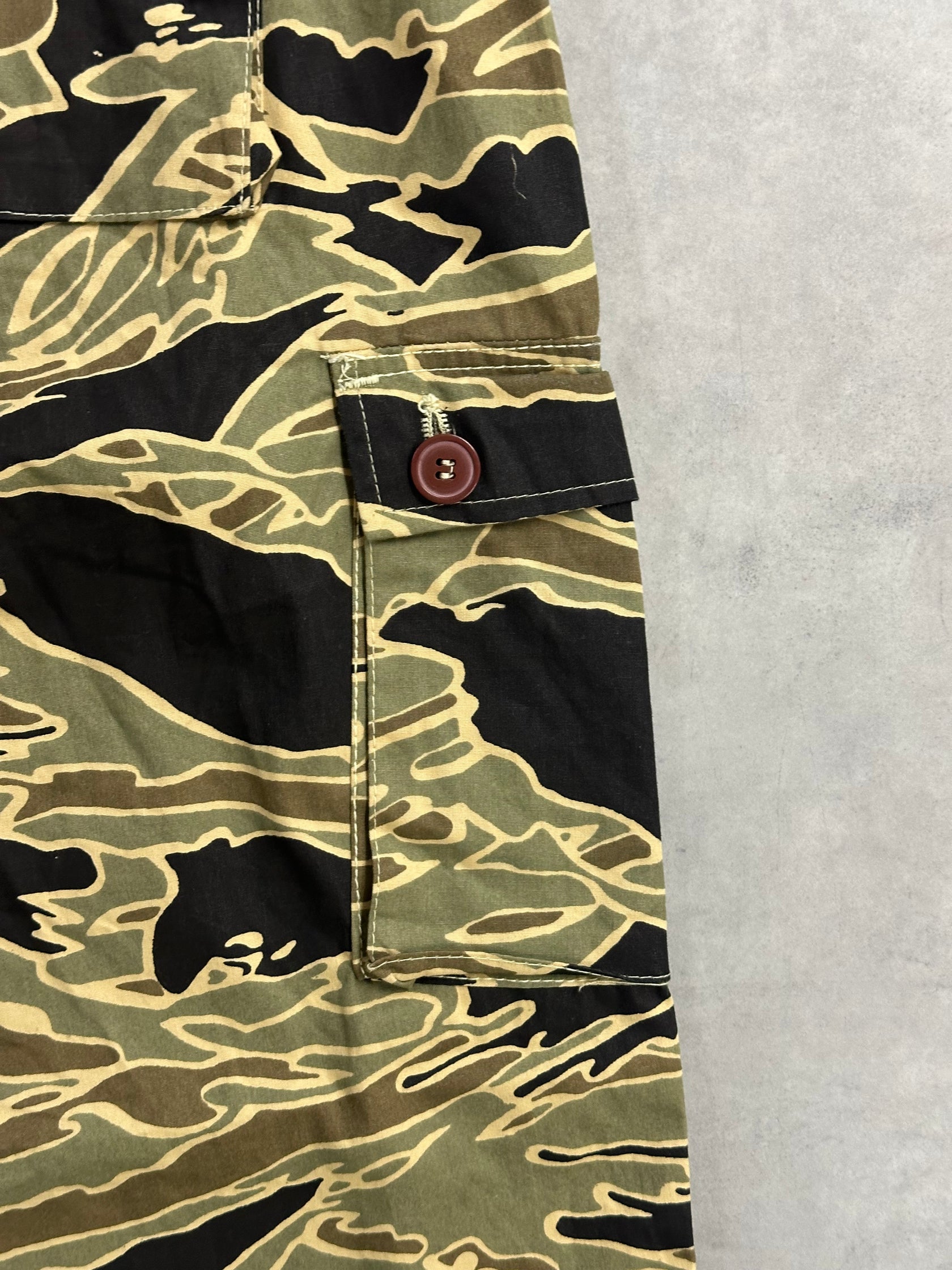 00's GOLD TIGER STRIPE TROUSER「Reissue」カーゴパンツ