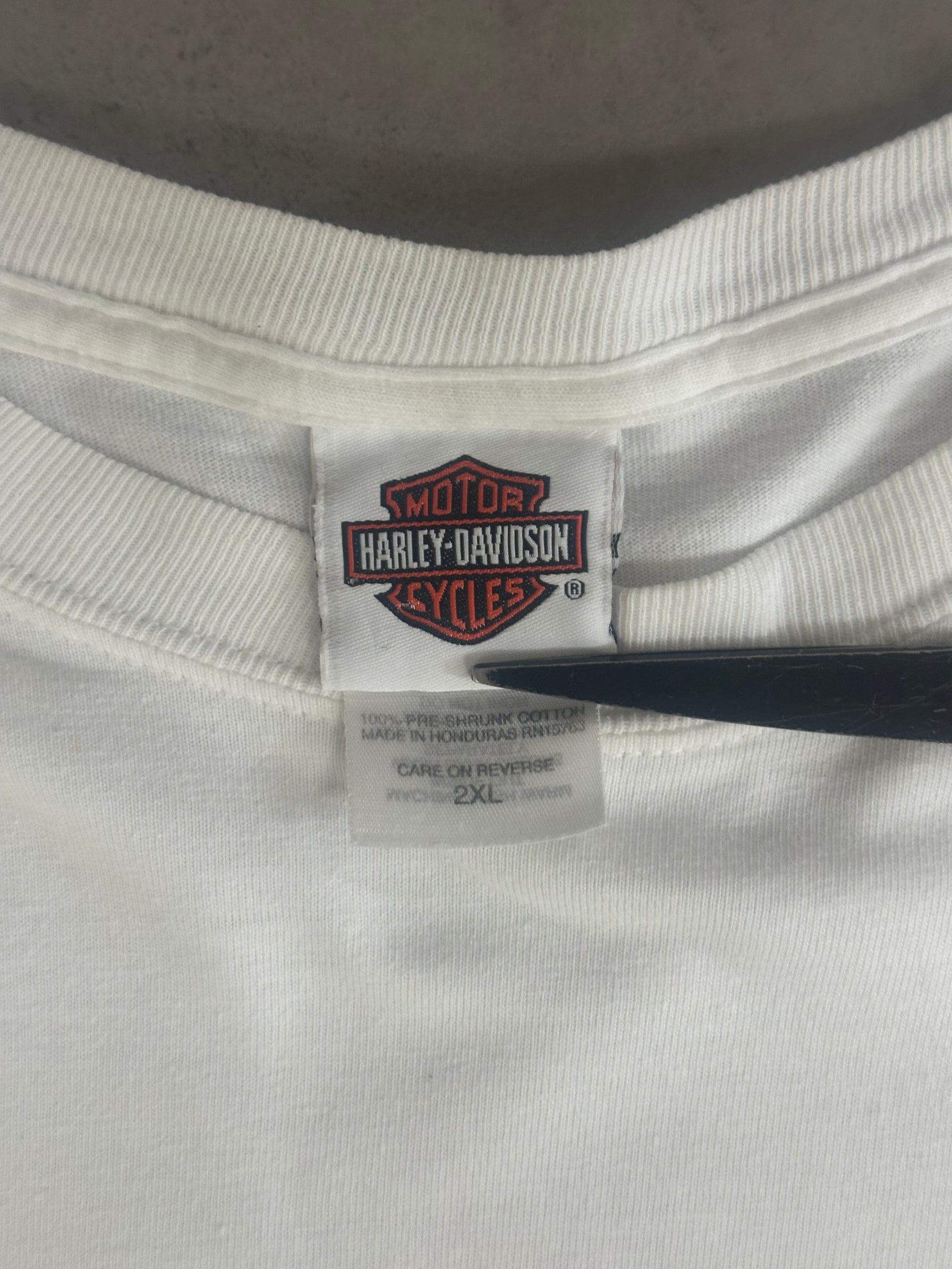 00's HARLEY DAVIDSON「Santafe」ハーレーロングTシャツ
