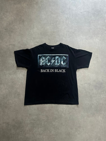 90's ACDC「Back In Black」バンドTシャツ