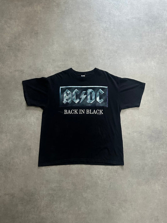 90's ACDC「Back In Black」バンドTシャツ