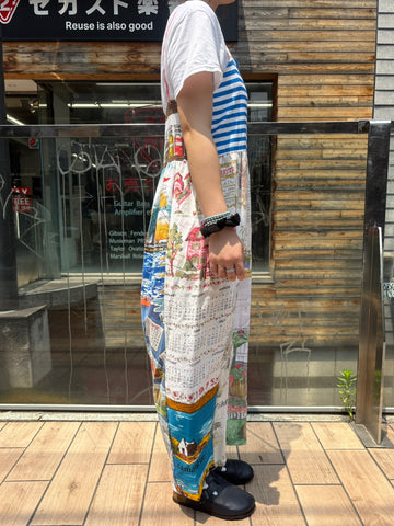 REMAKE FABRIC PRINT ONEPIECE