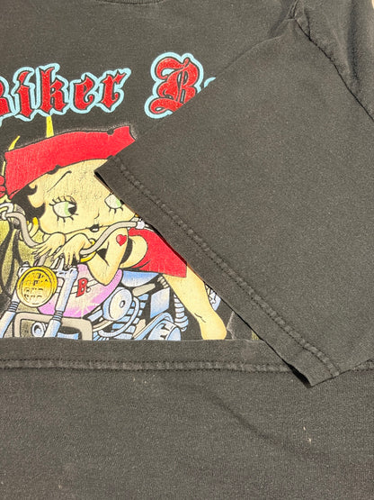 00's BETTY BOOP「Biker Babe」キャラクターTシャツ