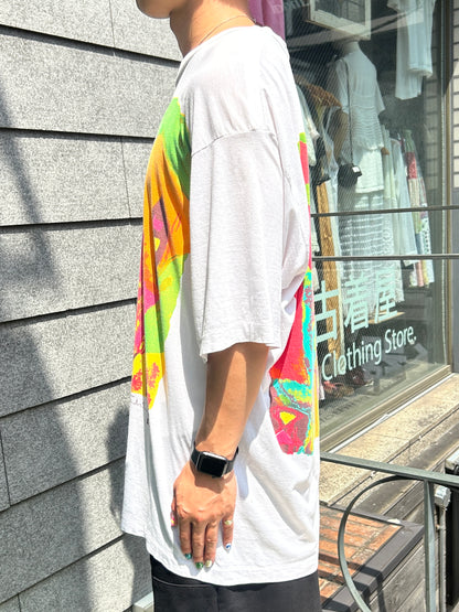 90's CREAM TEA「Tahitipasmil × The Misan」アートTシャツ