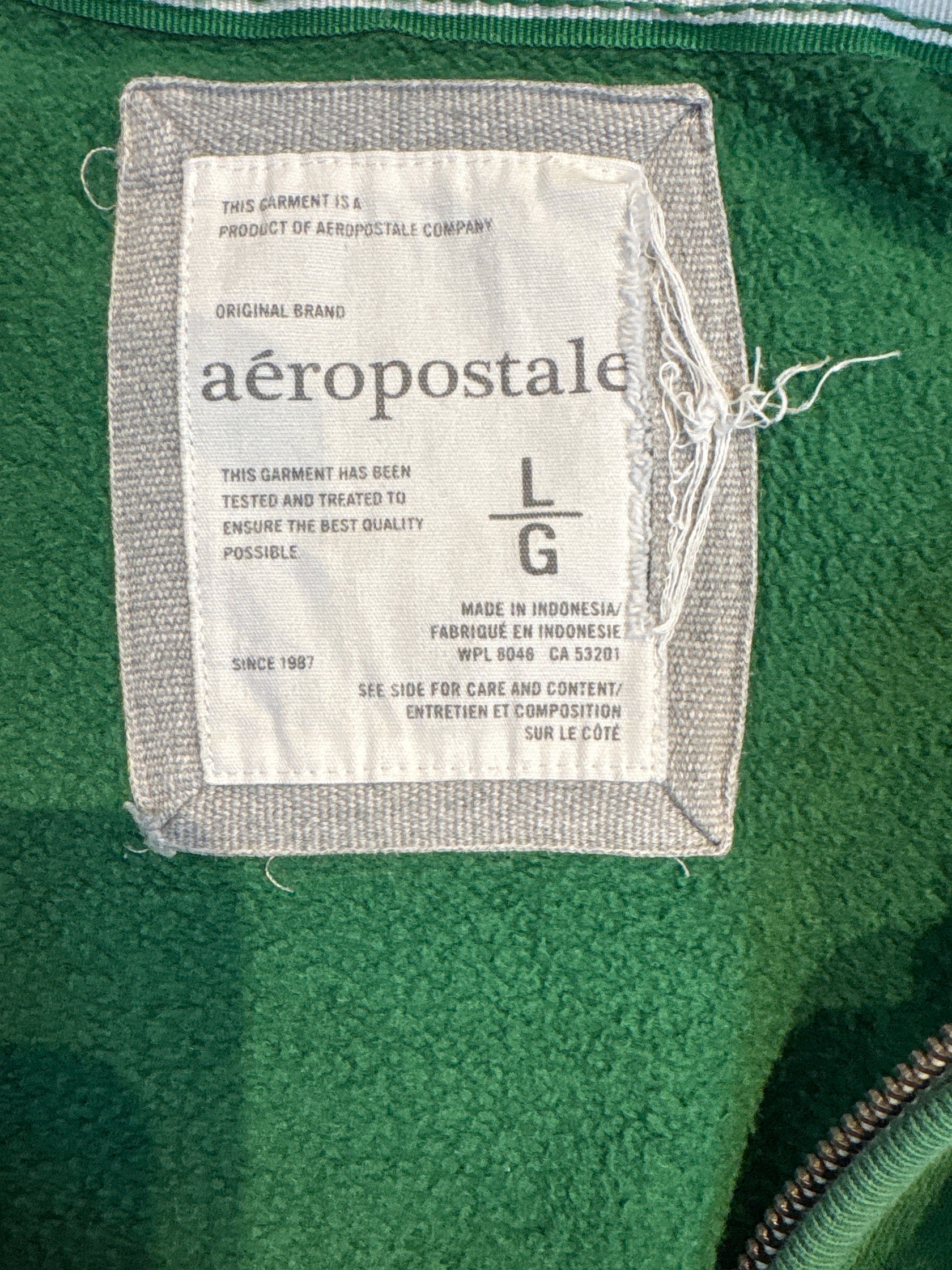 10's「Aeropostale」ジップアップパーカー