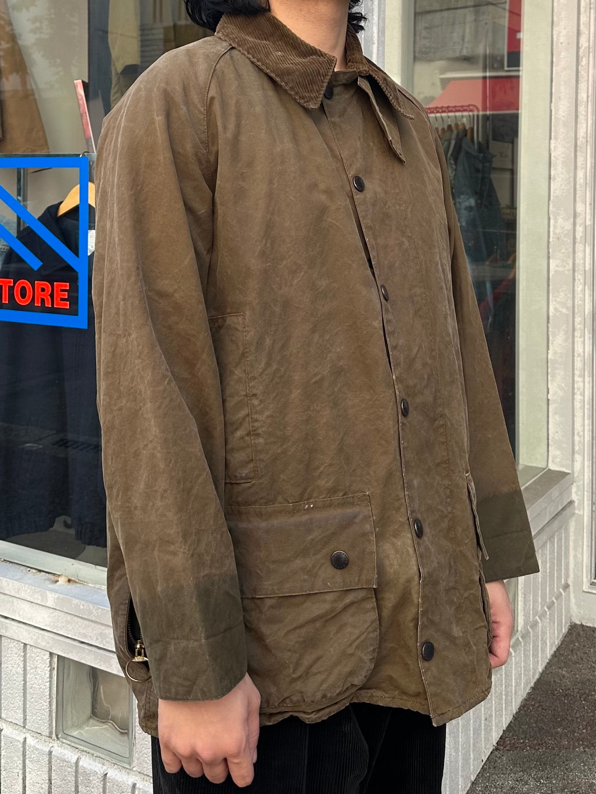 90's BARBOUR「MOORLAND」オイルドジャケット