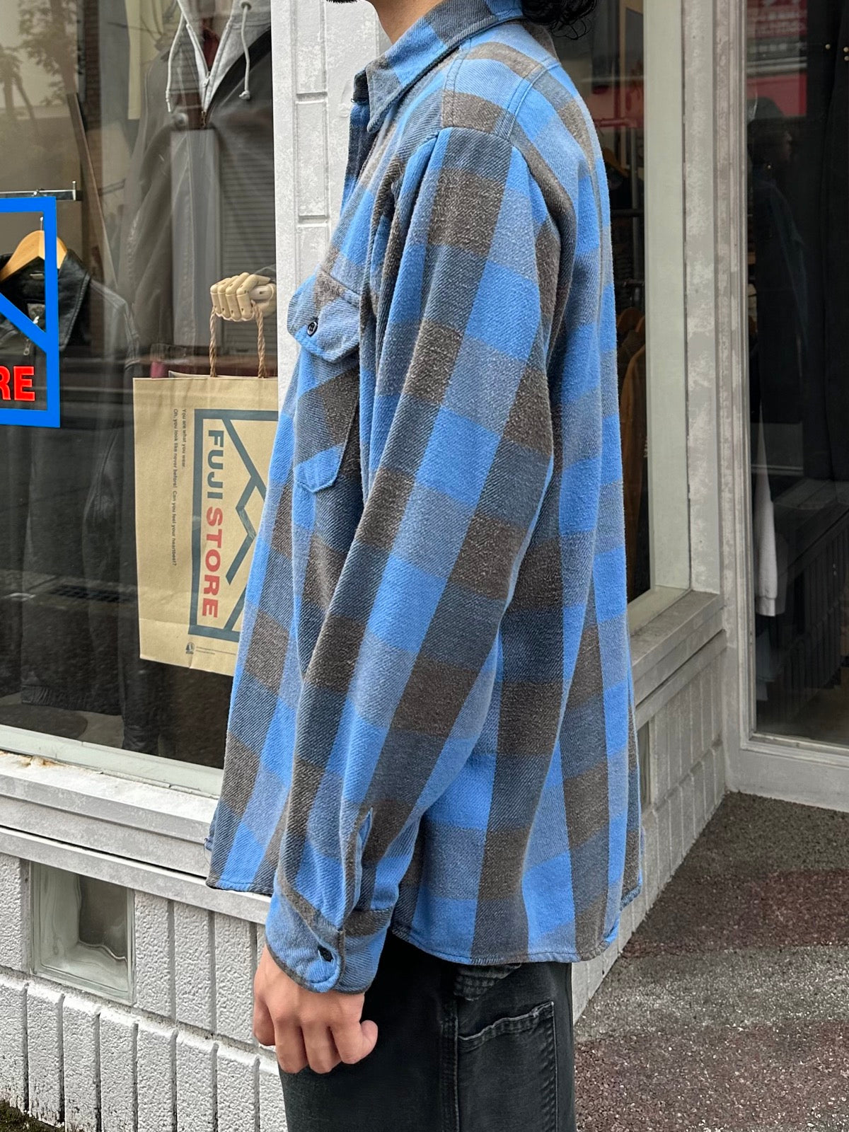 80’s FROSTPROOF USA製 バッファローチェックシャツ　