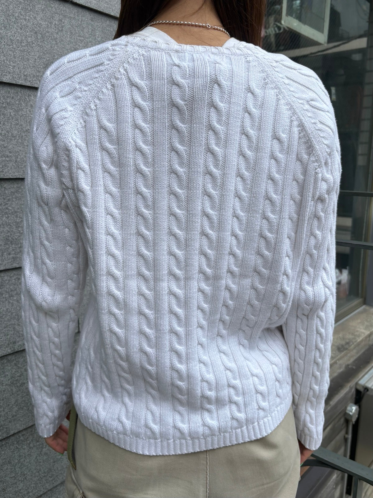 80's~90's「L.L.Bean」ケーブルニット