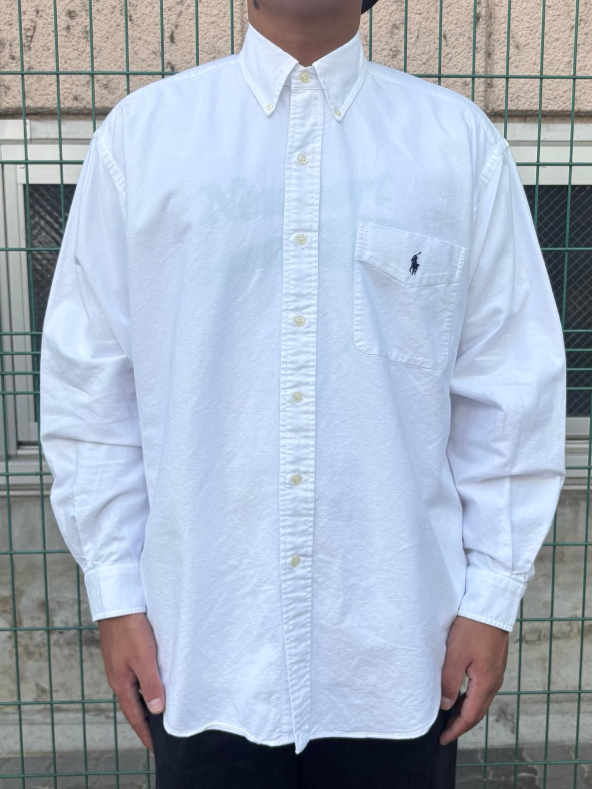 90's RALPH LAUREN「BIG SHIRT」ボタンダウンシャツ