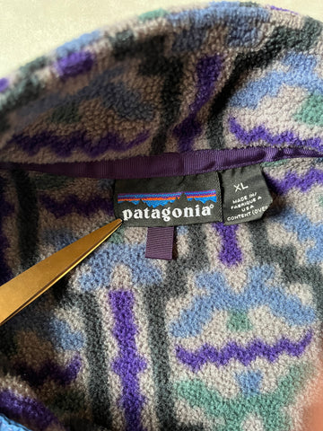90’s PATAGONIA 「Synchilla Snap-T」フリースプルオーバー　USA製