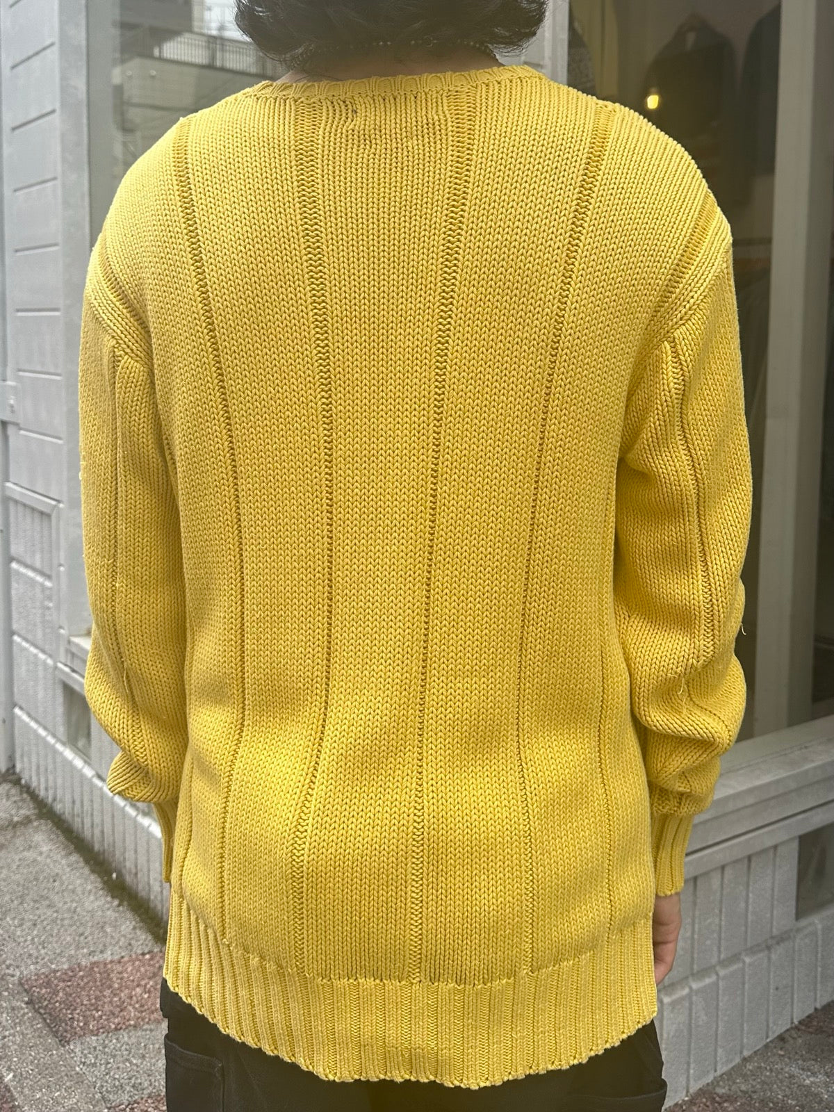 90's RALPH LAUREN 無地ニット