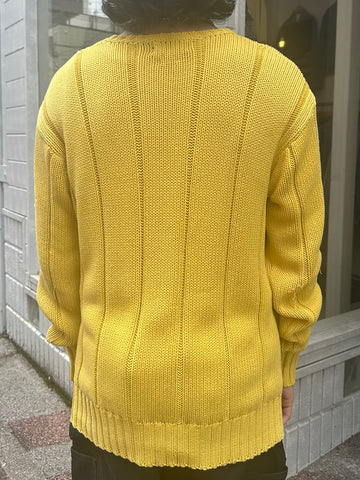 90's RALPH LAUREN 無地ニット