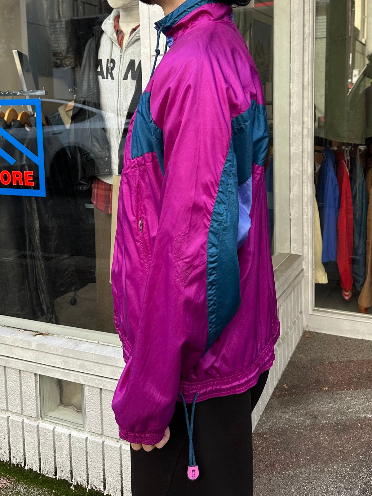 90's NIKE「silver tag」ナイロンジャケット