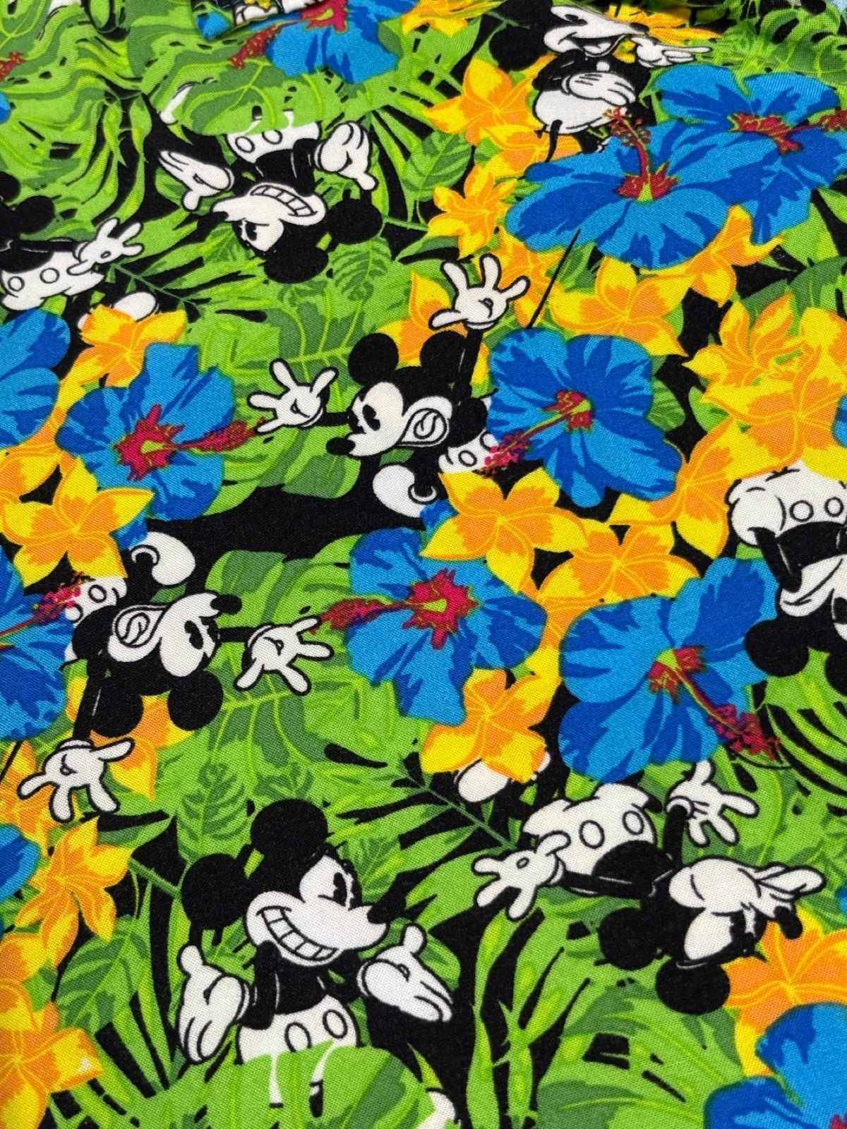 DISNEY「Mickey」アロハシャツ