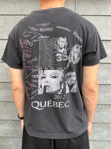 00's Madonna「MDNA Tour 2012」ツアーTシャツ
