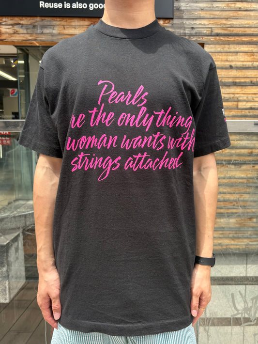 90'「Virginia Slims 」グラフィックTシャツ