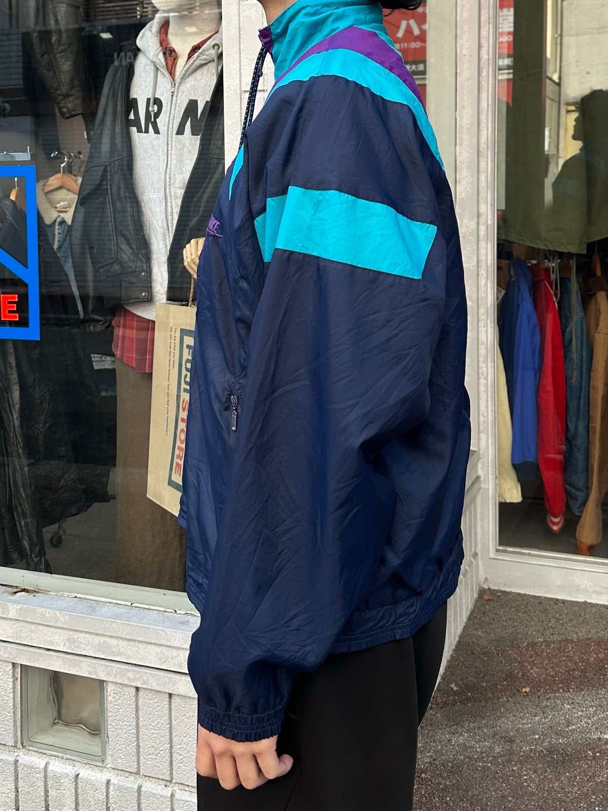 90's NIKE「silver tag」ナイロンジャケット