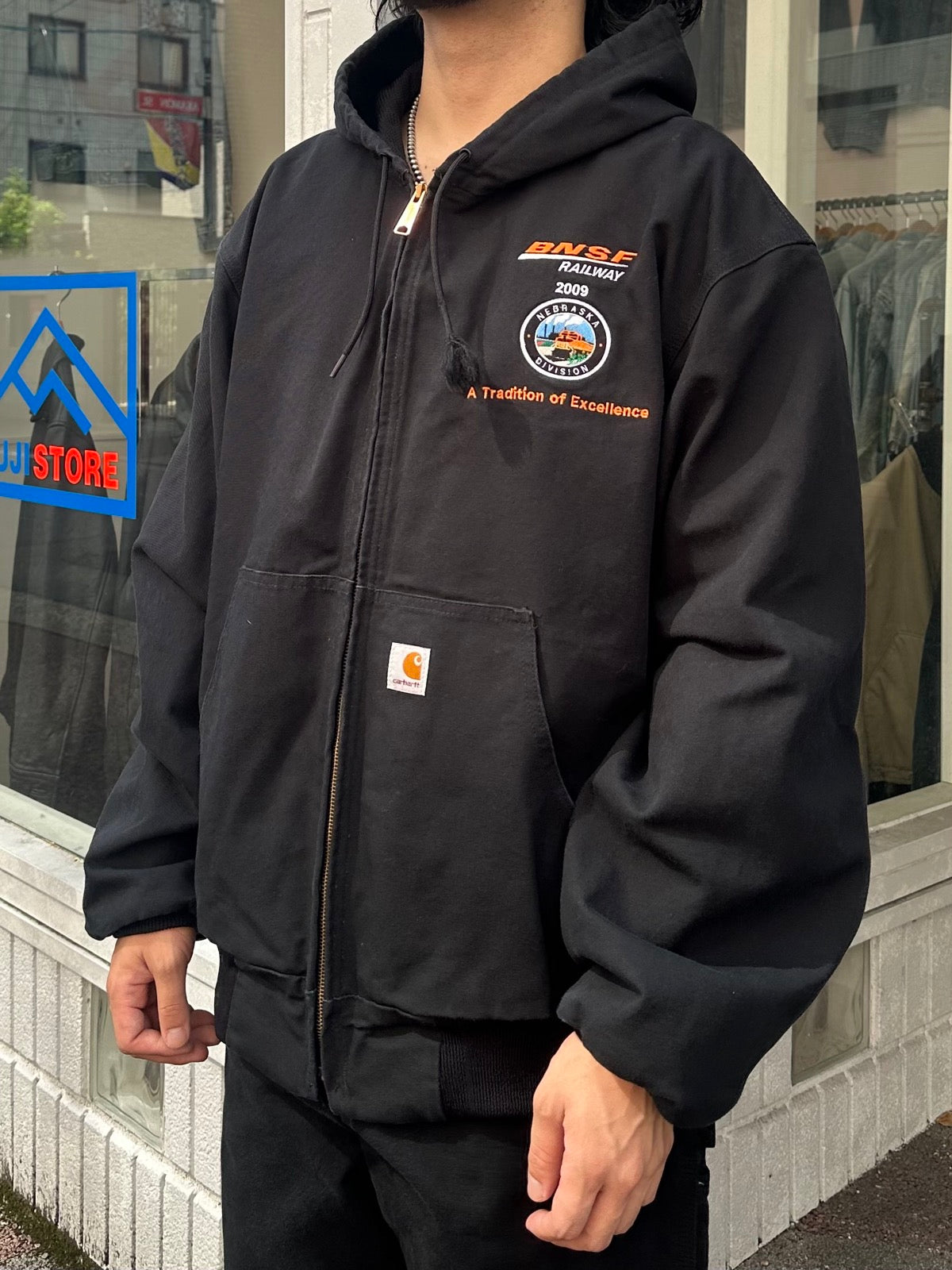 00's CARHARTT「J131-BLK」USA製 アクティブジャケット