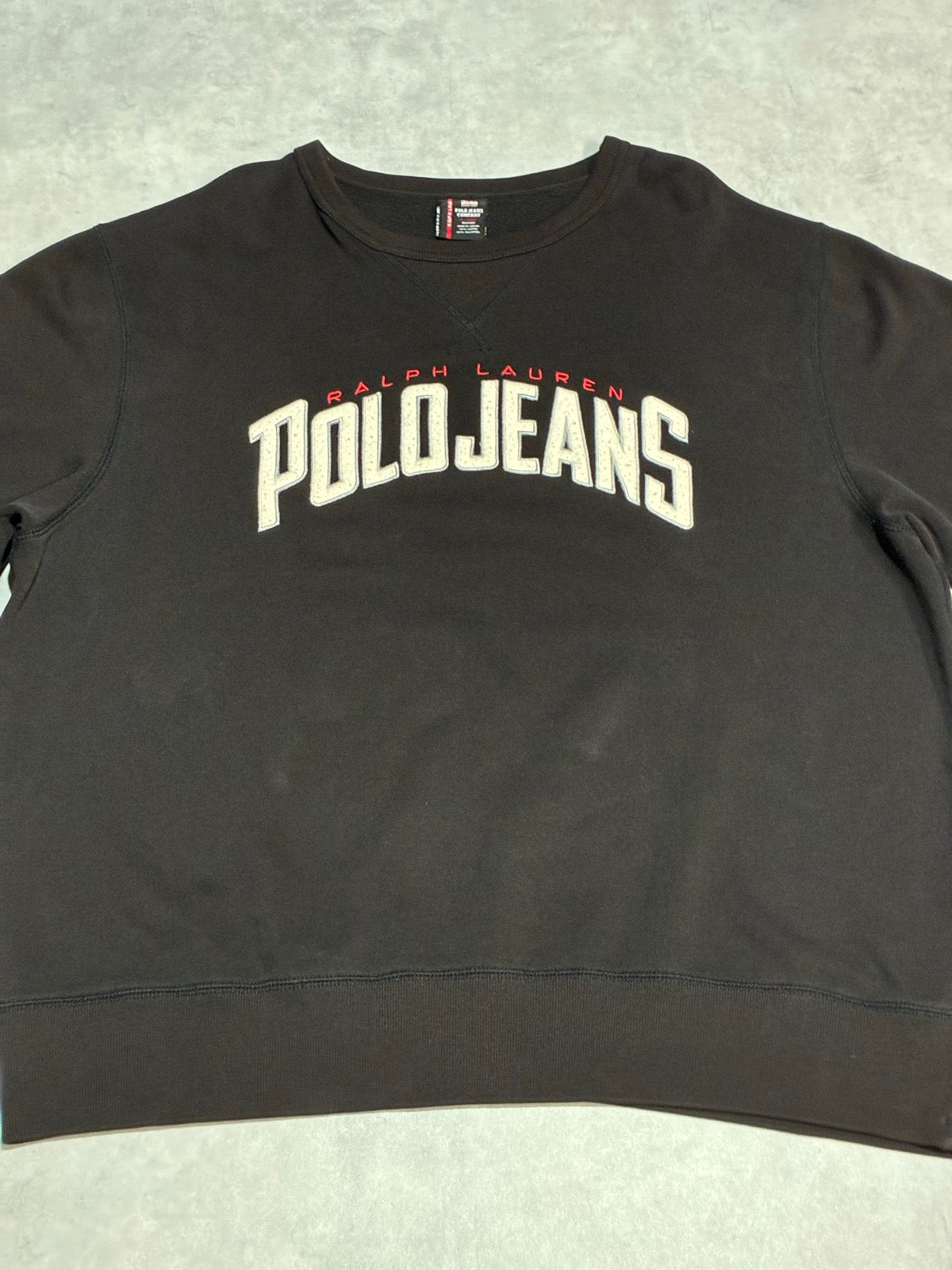 90's~00's RALPH LAUREN「POLO JEANS COMPANY」ロゴスウェット