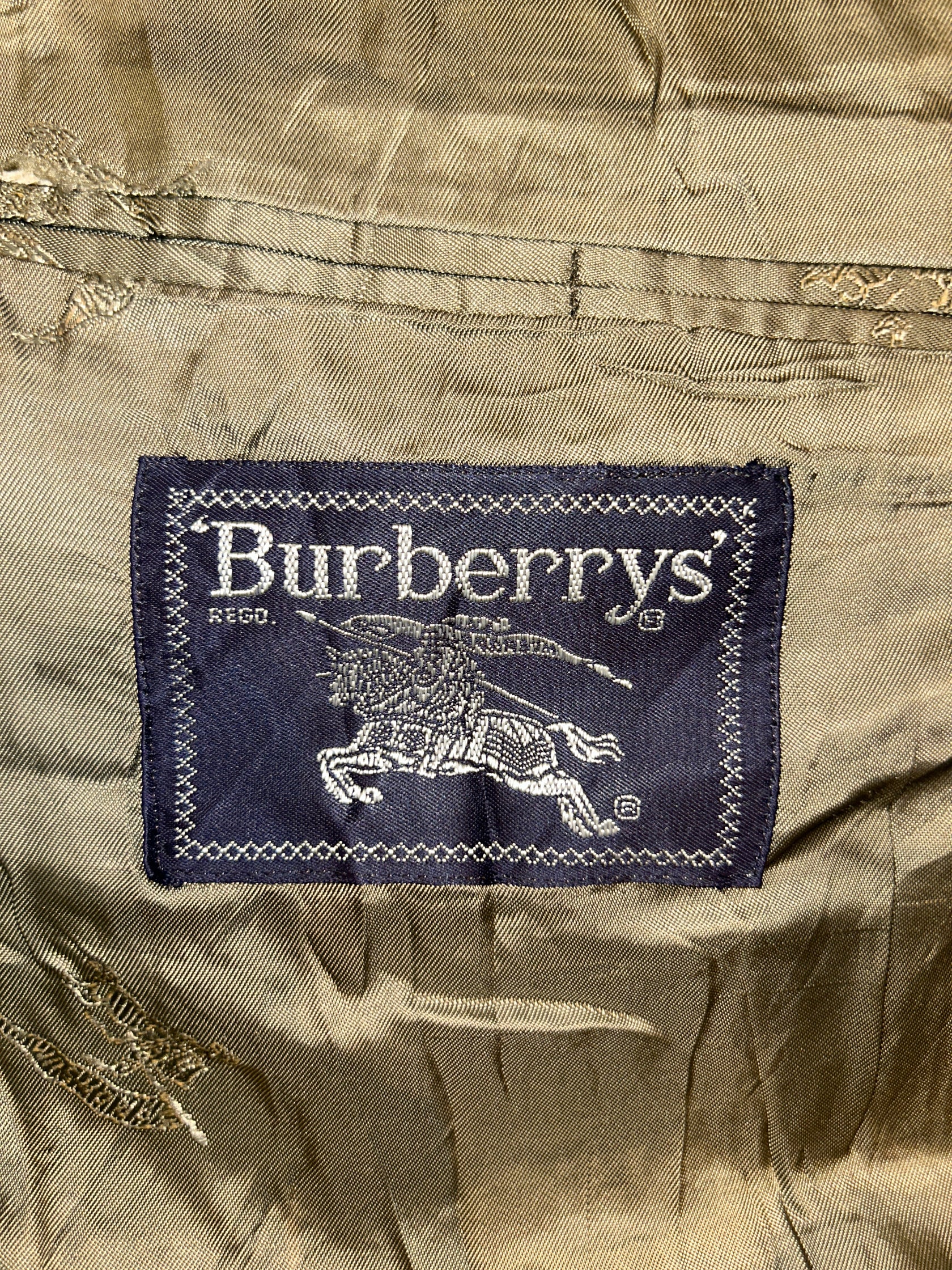 90's「Burberrys × ANSON’S HERRENHAUS」ハウンドトゥースジャケット