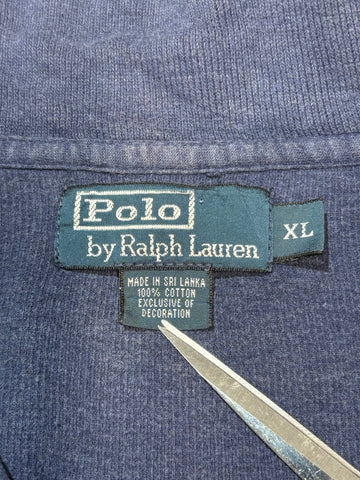 90's POLO BY RALPH LAUREN ハーフジップニット
