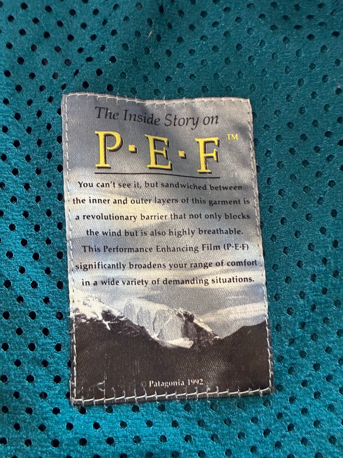 90's PATAGONIA 「P・E・F」 Retro-X USA製 フリースベスト