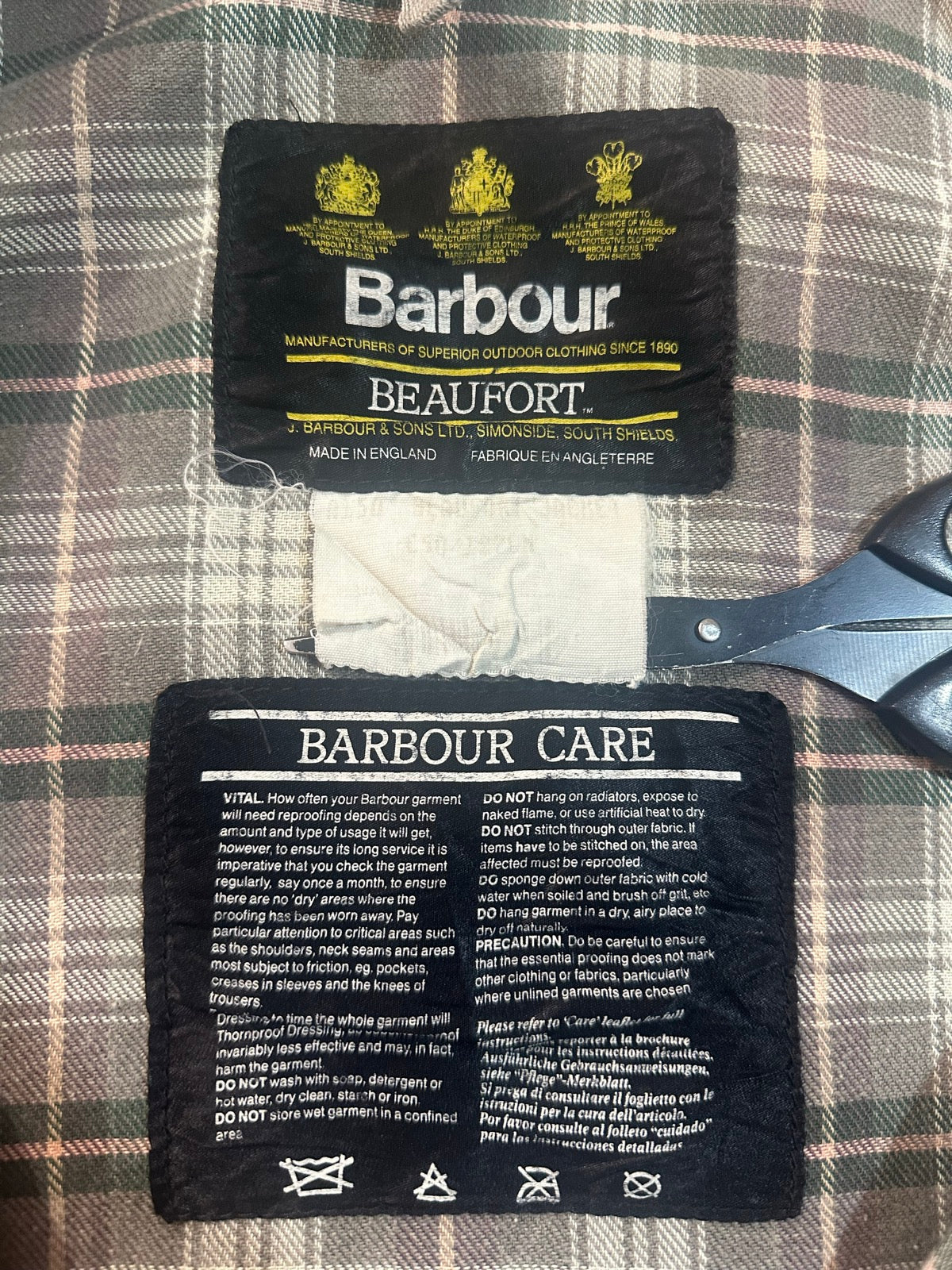 90's BARBOUR 「BEAUFORT」オイルドジャケット
